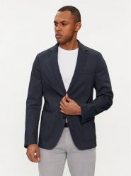 Boss Marynarka P-Hanry-WG-241 50514612 Granatowy Slim Fit. Niebieskie garnitury Boss, m, bez wzorów, z wiskozy. Za 1,159.00 zł.