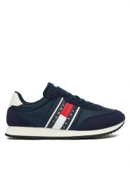 Tommy Jeans Sneakersy Tjm Classic Runner EM0EM01709 Granatowy. Niebieskie buty sportowe casual Tommy Jeans, bez wzorów, z jeansu, bez zapięcia. Za 369.99 zł.