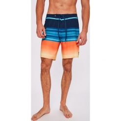 Quiksilver - Kąpielówki. Szare kąpielówki marki Quiksilver, z elastanu. W wyprzedaży za 159.90 zł.