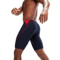 Jammery kąpielowe męskie Speedo Hyper Boom Splice Jammer. Niebieskie kąpielówki Speedo, m, bez wzorów, sportowe. Za 322.31 zł.
