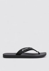 Klapki Męskie RIDER IMPULSE THONG AD Noir. Czarne klapki Rider, z materiału. Za 73.99 zł.