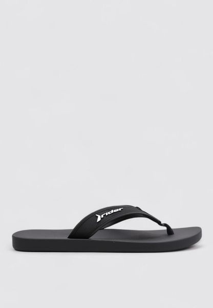 Klapki Męskie RIDER IMPULSE THONG AD Noir. Czarne klapki Rider, z materiału. Za 73.99 zł.