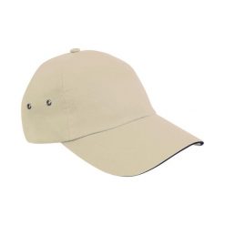 Pluszowa Czapka Z Daszkiem Sandwich. Białe czapki z daszkiem RESULT HEADWEAR, bez wzorów. Za 39.99 zł.