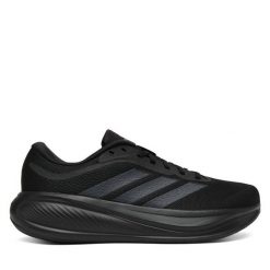 Buty do biegania adidas. Czarne buty do biegania Adidas, bez wzorów, bez zapięcia, do biegania. Za 219.99 zł.