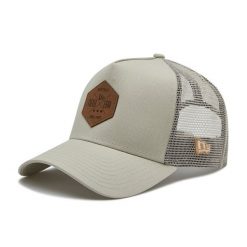 Czapka z daszkiem New Era. Szare czapki z daszkiem New Era, bez wzorów. Za 109.99 zł.