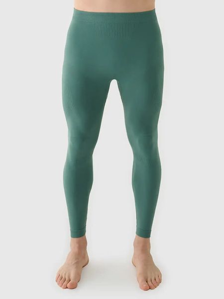 4F Kalesony termiczne w kolorze zielonym rozmiar: L/XL. Zielone bielizna termoaktywna 4F, l, bez wzorów, z materiału, bez ramiączek. Za 66.00 zł.