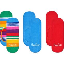 Happy Socks - Stopki Multi Stripe (3-pak). Skarpety marki Happy Socks. W wyprzedaży za 39.90 zł.