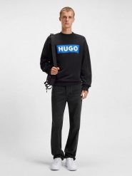 HUGO Dżinsy "Jonah" - Regular fit - w kolorze ciemnoszarym rozmiar: W34/L34. Szare jeansy Hugo, l. Za 262.29 zł.