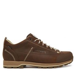 Trekkingi Dolomite. Brązowe buty trekkingowe Dolomite, bez wzorów, bez zapięcia. Za 759.99 zł.