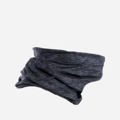 Komin na szyję na rower Van Rysel Roadr 100. Czarne szaliki VAN RYSEL, bez wzorów, z materiału. Za 19.99 zł.