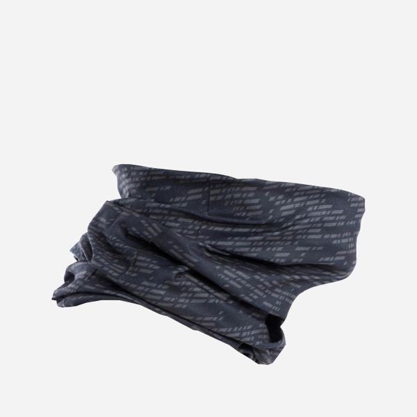 Komin na szyję na rower Van Rysel Roadr 100. Czarne szaliki VAN RYSEL, bez wzorów, z materiału. Za 19.99 zł.