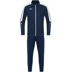 Dres treningowy Jako Power. Niebieskie szorty JAKO, l, bez wzorów, z dresówki, sportowe. Za 227.70 zł.