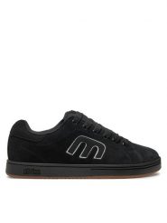 Etnies Sneakersy Callicut 4101000014 Czarny. Czarne buty sportowe casual Etnies, bez wzorów, z materiału, bez zapięcia. Za 219.99 zł.
