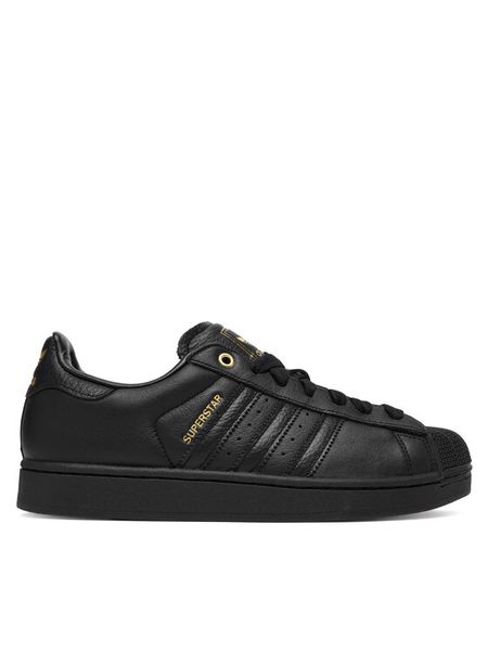 Adidas Sneakersy Superstar II KK4722 Czarny. Czarne buty sportowe casual Adidas, bez wzorów, ze skóry, bez zapięcia. Za 529.99 zł.