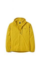 Kurtka softshell męska Borealis Alpine Hoody. Żółte kurtki RAB, na lato, l, bez wzorów, z materiału, z kapturem. Za 539.99 zł.