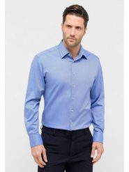 Eterna Koszula - Modern fit - w kolorze niebieskim rozmiar: 48. Niebieskie koszule Eterna, bez wzorów, z bawełny, bez kołnierzyka, bez ramiączek. Za 122.67 zł.