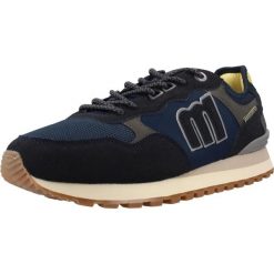 Buty MTNG 84868M Niebieski. Niebieskie buty turystyczne mtng, bez wzorów, z materiału, bez zapięcia, na fitness i siłownię. Za 196.99 zł.