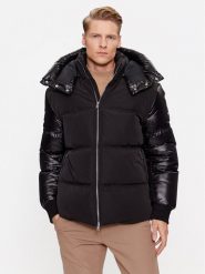 Boss Kurtka puchowa Dybes 50499800 Czarny Regular Fit. Czarne kurtki Boss, m, bez wzorów, z puchu, bez kaptura. Za 1,699.00 zł.