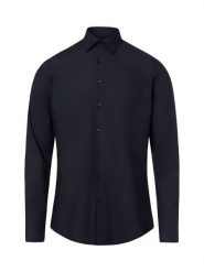 Finshley & Harding Koszula Mężczyźni Super Slim Fit czarny, 44. Czarne koszule Finshley & Harding, l, bez wzorów, bez kołnierzyka, bez ramiączek. Za 299.95 zł.