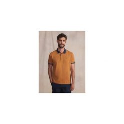Polo TBS Darel. Brązowe koszulki polo Tbs, na lato, bez wzorów, bez kołnierzyka, bez ramiączek, żeglarskie. Za 267.50 zł.