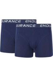 Bokserki Endurance Brighton (x2). Czarne bokserki Endurance, m, bez wzorów, z elastanu. Za 148.50 zł.