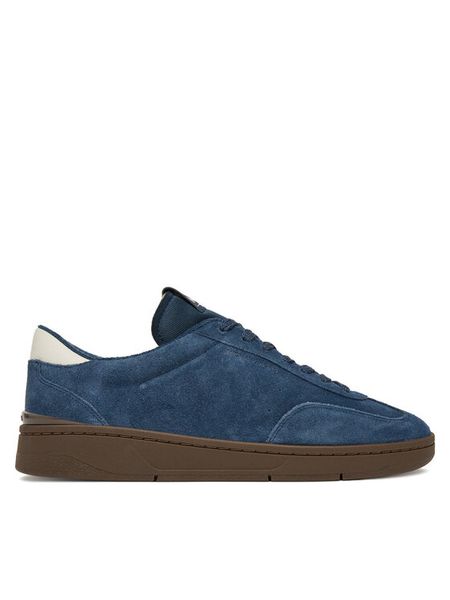 MICHAEL Michael Kors Sneakersy Wilton Lace Up 42R6WLFS1S Granatowy. Niebieskie buty sportowe casual MICHAEL Michael Kors, bez wzorów, ze skóry, bez zapięcia. Za 527.99 zł.