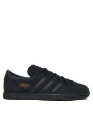 Adidas Sneakersy Stadt JI1881 Czarny. Czarne buty sportowe casual Adidas, bez wzorów, ze skóry, bez zapięcia. Za 439.99 zł.
