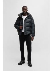 Hugo Boss Underwear Kurtka pikowana w kolorze czarnym rozmiar: 50. Czarne kurtki Hugo Boss Underwear, bez wzorów, bez kaptura. Za 1,036.95 zł.
