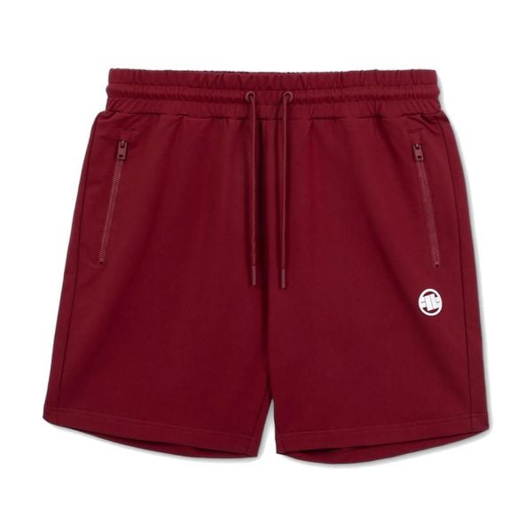 Spodenki męskie Pitbull Nugget. Czerwone szorty PITBULL, m, bez wzorów, sportowe. W wyprzedaży za 109.99 zł.