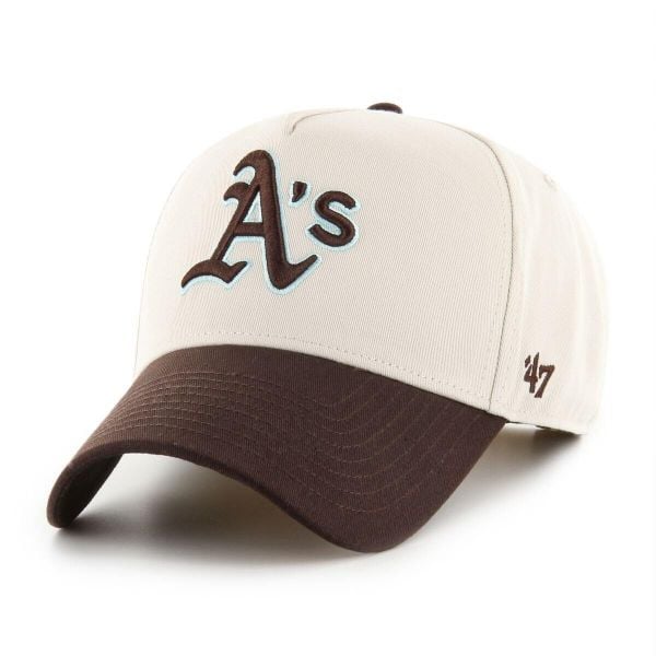 Brand `47 czapka z daszkiem Oakland Athletics Coop Sure Shot wielokolorowa. Czapki z daszkiem 47 Brand, bez wzorów, z bawełny. Za 179.00 zł.