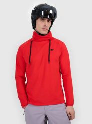 4F Koszulka funkcyjna w kolorze czerwonym rozmiar: S. Czerwone t-shirty sportowe 4F, bez wzorów, bez ramiączek, outdoorowe. Za 74.11 zł.