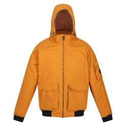 Kurtka wodoodporna Regatta Faizan. Brązowe kurtki Regatta, bez wzorów, bez kaptura. Za 499.99 zł.