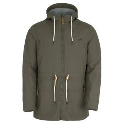 Kurtka męska Loap Figaro w kolorze zielonym. Czarne kurtki ZSPORT, m, bez wzorów, bez kaptura. Za 173.02 zł.