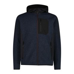 Polar z kapturem na zamek CMP. Czarne bluzy z polaru CMP, bez wzorów, z polaru, z kapturem. Za 380.50 zł.