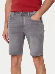 Bugatti Szorty jeansowe 3138D 56604A Szary Slim Fit. Szare szorty Bugatti, m, bez wzorów, z bawełny. Za 219.99 zł.