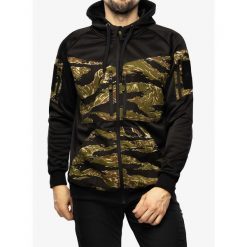 Bluza z kapturem męska Helikon-Tex Rouge Hoodie Full Zip. Czarne bluzy Helikon-Tex, m, bez wzorów, z kapturem. Za 251.99 zł.