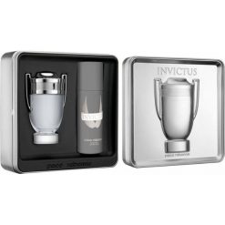PACO RABANNE Invictus Zestaw dla mężczyzn EDT 100ml + 150ml Deodorant. Zestawy kosmetyków marki PACO RABANNE. Za 279.75 zł.