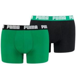 Bokserki męskie Puma Basic Boxer 2P. Czarne bokserki Puma, m, bez wzorów. Za 74.95 zł.