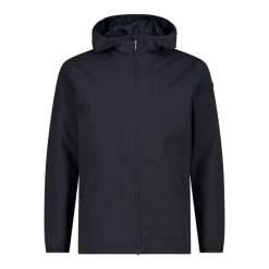 Kurtka przeciwdeszczowa z stałym kapturem CMP. Brązowe kurtki CMP, bez wzorów, z softshellu. Za 338.50 zł.