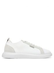 Tommy Hilfiger Sneakersy Light Cupsole Knit Seasonal FM0FM05403 Biały. Białe buty sportowe casual Tommy Hilfiger, bez wzorów, z materiału, bez zapięcia. Za 279.99 zł.
