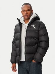 Calvin Klein Jeans Kurtka zimowa LV04RG513G Czarny Regular Fit. Czarne kurtki Calvin Klein Jeans, na zimę, l, bez wzorów, z jeansu, bez kaptura. Za 849.99 zł.