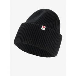 Czapka zimowa Fjallraven Heavy Beanie - black. Czarne czapki zimowe Fjällräven, bez wzorów. Za 235.99 zł.
