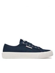 Tommy Jeans Tenisówki Tjm Lace Up Canvas Color EM0EM01365 Granatowy. Niebieskie trampki Tommy Jeans, m, bez wzorów, bez zapięcia. Za 209.99 zł.