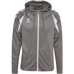 Bluza dresowa z kapturem Hummel Core 2.0. Białe bluzy z kapturem Hummel, bez wzorów, z dresówki, z kapturem. Za 299.50 zł.