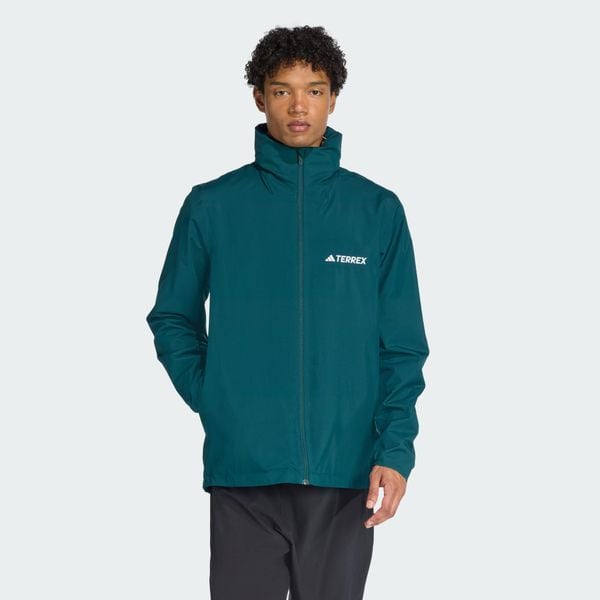 Kurtka Multi Essentials 2L Rain. Zielone kurtki Adidas, l, bez wzorów, bez kaptura. Za 439.00 zł.