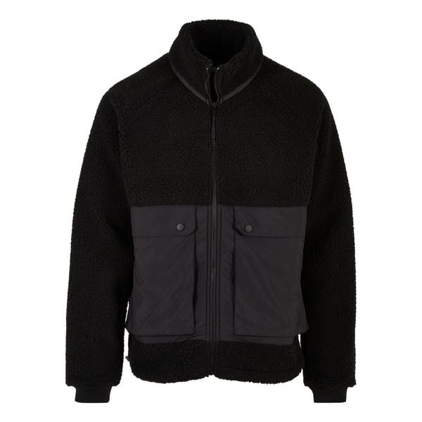 Polar Urban Classics Sherpa. Czarne bluzy z polaru Urban Classics, m, bez wzorów, z polaru, bez kaptura. Za 294.00 zł.
