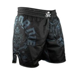 Krótka MMA Pride or Die Pirate V2. Czarne szorty PRIDE OR DIE, bez wzorów, sportowe. Za 213.50 zł.