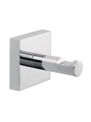 Tesa Haczyk "Ekkro" w kolorze srebrnym na szlafrok - 5 x 5 x 6,3 cm rozmiar: onesize. Szare szlafroki tesa, bez wzorów, z materiału, bez ramiączek, bez kaptura. Za 26.99 zł.