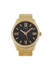 Guess Zegarek Elliot GW0893G4 Złoty. Żółte, analogowe zegarki Guess, złote. Za 639.99 zł.