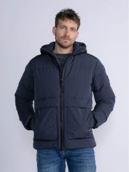 Petrol Industries Kurtka zimowa M-3030-JAC100 Granatowy Regular Fit. Niebieskie kurtki Petrol Industries, na zimę, l, bez wzorów, z syntetyku, bez kaptura. Za 339.99 zł.